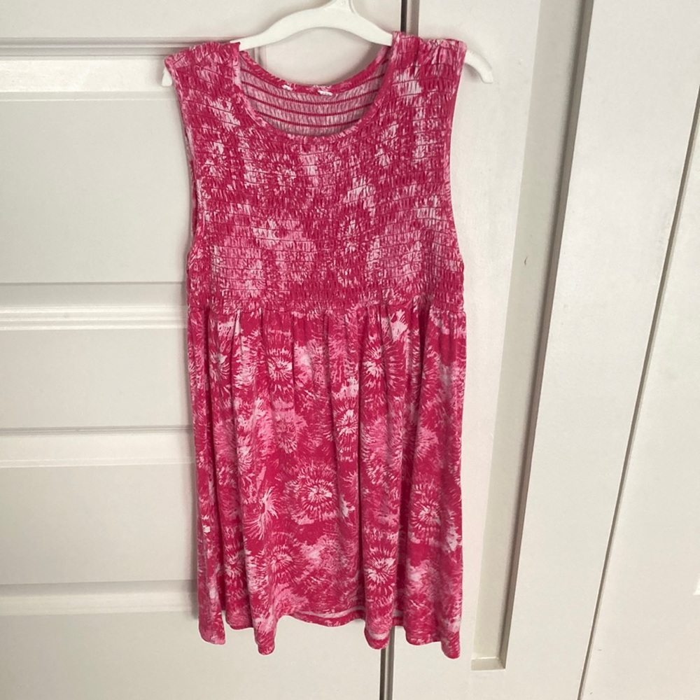 Design History girls tie dye dress